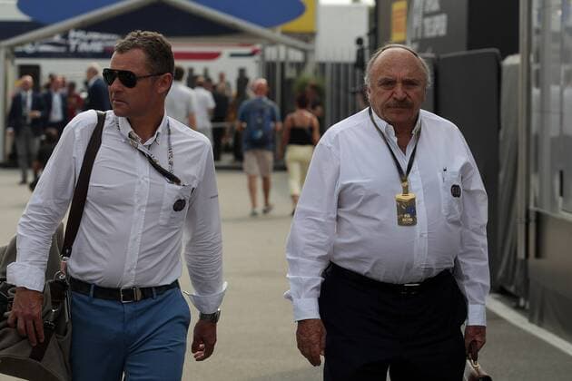 Italian Grand Prix, Monza 01 - 04 September 2016 04.09.2016 - Tom Kristensen (DEN) and Jose Abed (MEX) Vice-President FIA 