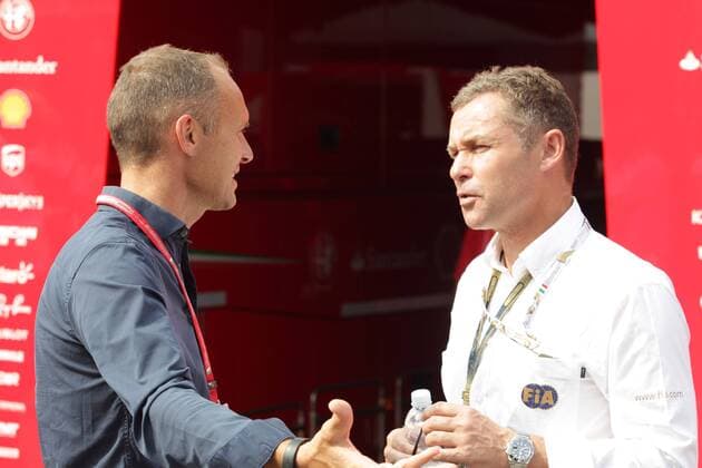 Italian Grand Prix, Monza 01 - 04 September 2016 04.09.2016 - Rickard Rydell (SWE) and Tom Kristensen (DEN) FIA Steward 
