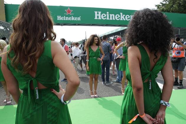 Italian Grand Prix, Monza 01 - 04 September 2016 04.09.2016 - Grid Girls 