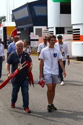 Italian Grand Prix, Monza 01 - 04 September 2016 04.09.2016 - Norbert Vettel (GER) father of Sebastian Vettel (GER) Scuderia Ferrari SF16-H 