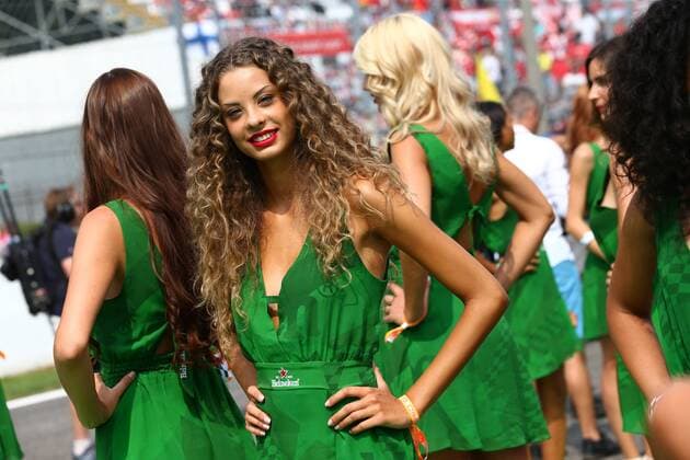 Italian Grand Prix, Monza 01 - 04 September 2016 04.09.2016 - Grid Girls 