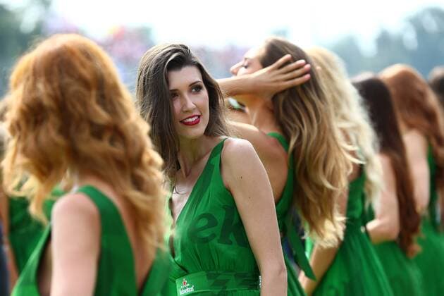 Italian Grand Prix, Monza 01 - 04 September 2016 04.09.2016 - Grid Girls 