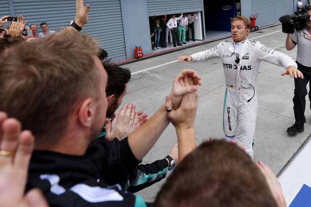 Motorsports: FIA Formula One World Championship WM Weltmeisterschaft 2016, Grand Prix of Italy, 6 Nico Rosberg (GER, Mercedes AMG Petronas Formula One Team), xHOCHxZWEIx