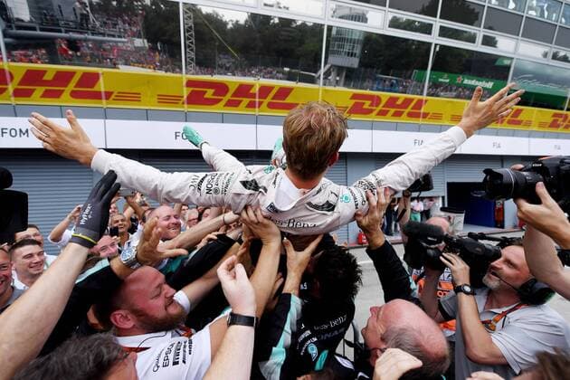 Motorsports: FIA Formula One World Championship WM Weltmeisterschaft 2016, Grand Prix of Italy, 6 Nico Rosberg (GER, Mercedes AMG Petronas Formula One Team), xHOCHxZWEIx