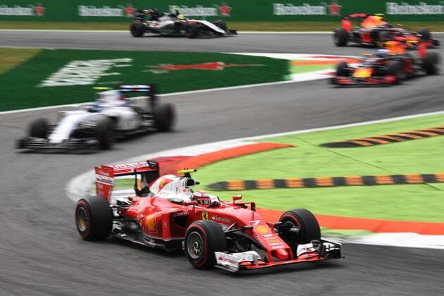 Motorsports: FIA Formula One World Championship WM Weltmeisterschaft 2016, Grand Prix of Italy, 7 Kimi Raikkonen (FIN, Scuderia Ferrari), xHOCHxZWEIx