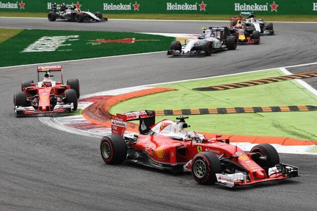 Motorsports: FIA Formula One World Championship WM Weltmeisterschaft 2016, Grand Prix of Italy, 5 Sebastian Vettel (GER, Scuderia Ferrari), xHOCHxZWEIx