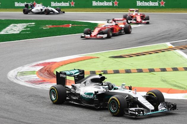 Motorsports: FIA Formula One World Championship WM Weltmeisterschaft 2016, Grand Prix of Italy, 6 Nico Rosberg (GER, Mercedes AMG Petronas Formula One Team), xHOCHxZWEIx