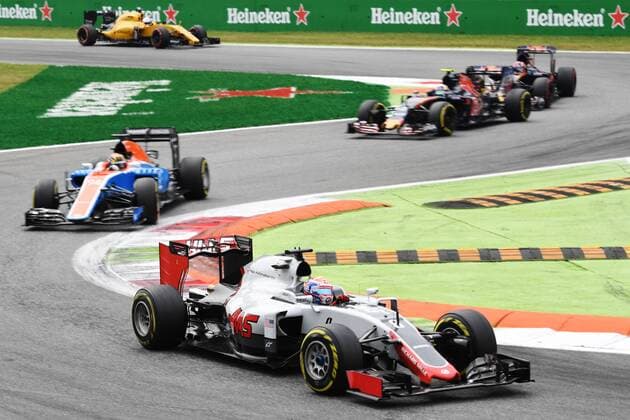 Motorsports: FIA Formula One World Championship WM Weltmeisterschaft 2016, Grand Prix of Italy, 8 Romain Grosjean (FRA, Haas F1 Team), xHOCHxZWEIx