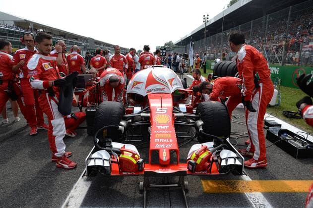 Italian Grand Prix, Monza 01 - 04 September 2016 Sebastian Vettel (GER) Scuderia Ferrari SF16-H 04.09.2016 - Race, 
