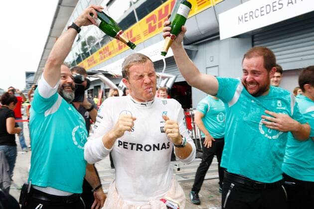 Motorsports: FIA Formula One World Championship WM Weltmeisterschaft 2016, Grand Prix of Italy, 6 Nico Rosberg (GER, Mercedes AMG Petronas Formula One Team), xHOCHxZWEIx