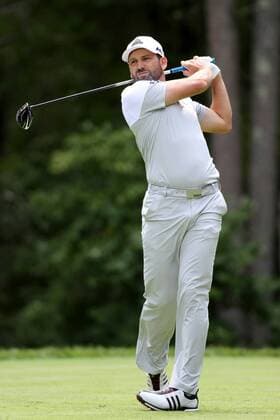 September 4, 2016: Sergio Garcia tees off 2 at the Deutsche Bank Championship at the TPC Boston in Norton, Massachusetts. (Photo by Malcolm Hope Icon Sportswire) GOLF: SEP 04 PGA Golf Herren - Deutsche Bank Championship - Third Round Icon160904032 EDITORIAL USE ONLY