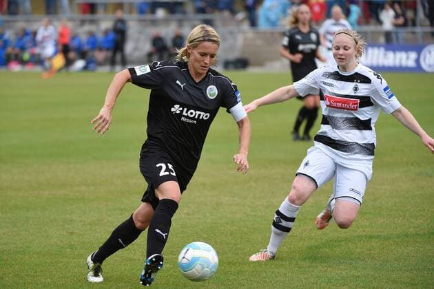 04.09.2016 Frankfurt am Main, Allianz Frauen-Bundesliga Saison 2016 2017 FFC Frankfurt - Borussia Mönchengladbach Saskia Bartusiak, (FFC Frankfurt),