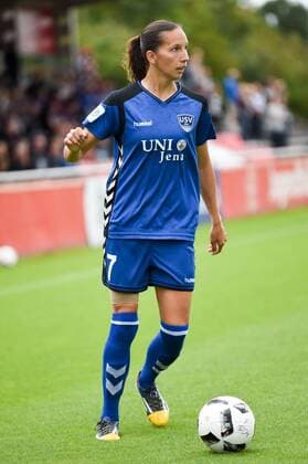 Ivana Rudelic 7 (USV Jena), Einzelfoto, Einzelbild,, Fussball, Allianz Frauen-Bundesliga, Bayer 04 Leverkusen - FF USV Jena, xmhx