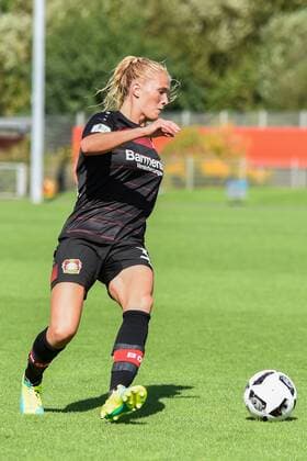 Rachel Rinast 31 (Bayer 04 Leverkusen), Einzelfoto, Einzelbild,, Fussball, Allianz Frauen-Bundesliga, Bayer 04 Leverkusen - FF USV Jena, xmhx