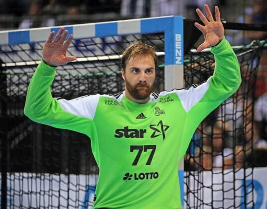 TVB 1898 Stuttgart - THW Kiel Deutschland, Stuttgart, 04.09.2016, DKB-Handball Bundesliga, Saison 2016 2017, TVB 1898 Stuttgart - THW Kiel: Andreas Wolff (THW Kiel).