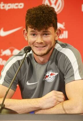 Themen der Woche - SPORT Bilder des Tages - SPORT RB Leipzig - Neuzugänge Fußball Bundesliga Leipzig, 07.09.2016, Red Bull Trainingszentrum, Fussball, RB Leipzig, 1.Bundesliga, Medienrunde mit Neuzugängen , Im Bild: Oliver Burke ,