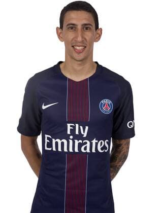 Fußball, Paris St. Germain Porträttermin Angel Di Maria - Fussball Frankreich, Ligue 1, Offizieller Fototermin, Shooting Paris Saint Germain PSG - 07 09 2016 Panoramic Panoramic 