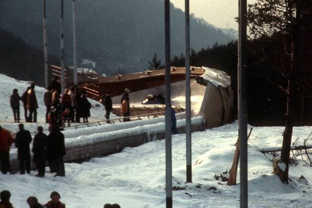 Olympische Winterspiele in Sarajevo: Bobbahn in Trebevic