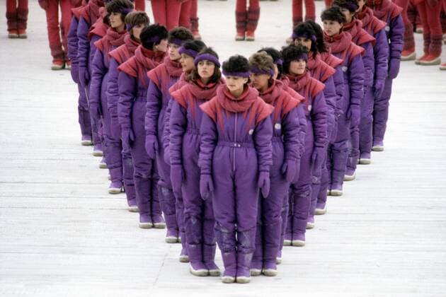 Eröffnung der Olympischen Winterspiele in Sarajevo
