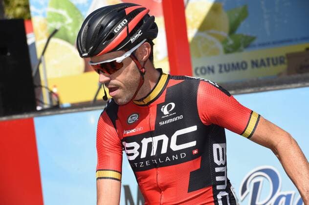 08-09-2016 Vuelta A Espana; Tappa 18 Requena - Gandia; 2016, Bmc Racing; Sanchez, Samuel; Requena; 