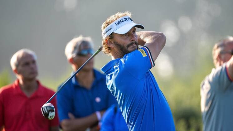 September 7, 2016 - Spijk, Netherlands - Joost Luiten from the Netherlands tees off the 11th tee during the European Tour, KLM Open held at The Dutch on September 7, 2016 in Spijk, Netherlands. KLM Open - Day One  - ZUMAn230