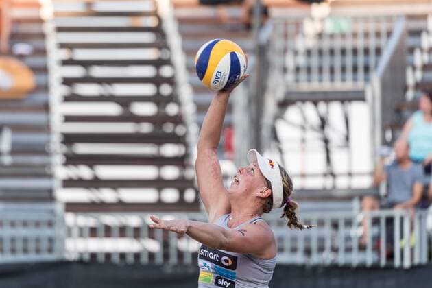Deutsche smart Beach-Volleyball Meisterschaften 2016, 08.09.2016 Britta Buethe; Deutsche smart Beach-Volleyball Meisterschaften 2016 am 08.09.2016, Timmendorfer-Strand. xPWx