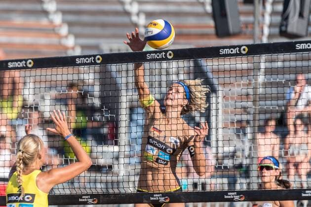 Bilder des Tages - SPORT Deutsche smart Beach-Volleyball Meisterschaften 2016, 08.09.2016 Laura Ludwig (HSV, Olympiasieger Rio); Deutsche smart Beach-Volleyball Meisterschaften 2016 am 08.09.2016, Timmendorfer-Strand. xPWx