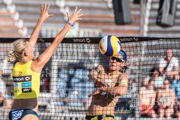 Deutsche smart Beach-Volleyball Meisterschaften 2016, 08.09.2016 Kira Walkenhorst (HSV, Olympiasieger Rio); Deutsche smart Beach-Volleyball Meisterschaften 2016 am 08.09.2016, Timmendorfer-Strand. xPWx