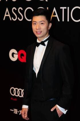 Chinese Table tennis Tischtennis star Ma Long arrives on the red carpet for the award ceremony of the 2016 GQ Men of The Year in Shanghai, China, 8 September 2016. Chinese sports stars highlight award ceremony of 2016 GQ Men of The Year  20160908_50585