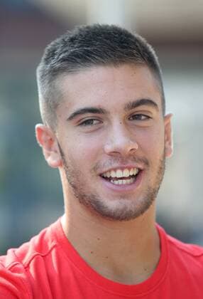 PXL_Borna Coric press conference PK Pressekonferenz 09.09.2016., Zagreb, Croatia - Croatian tennis player Borna Coric during the press conference at the Panorama Hotel.  IgorxKralj PIXSELL