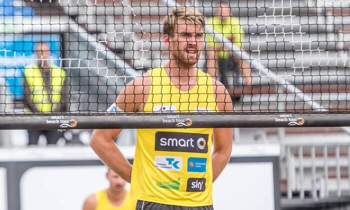 Deutsche smart Beach-Volleyball Meisterschaften 2016, 09.09.2016 Alexander Walkenhorst; Deutsche smart Beach-Volleyball Meisterschaften 2016 am 09.09.2016, Timmendorfer-Strand. xPWx