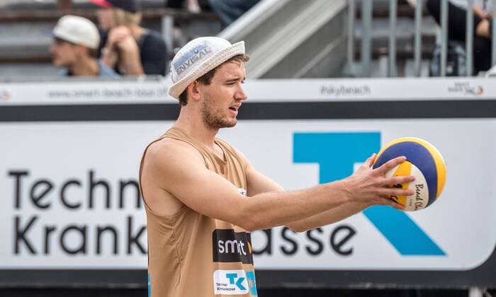 Deutsche smart Beach-Volleyball Meisterschaften 2016, 09.09.2016 Lars Flueggen; Deutsche smart Beach-Volleyball Meisterschaften 2016 am 09.09.2016, Timmendorfer-Strand. xPWx