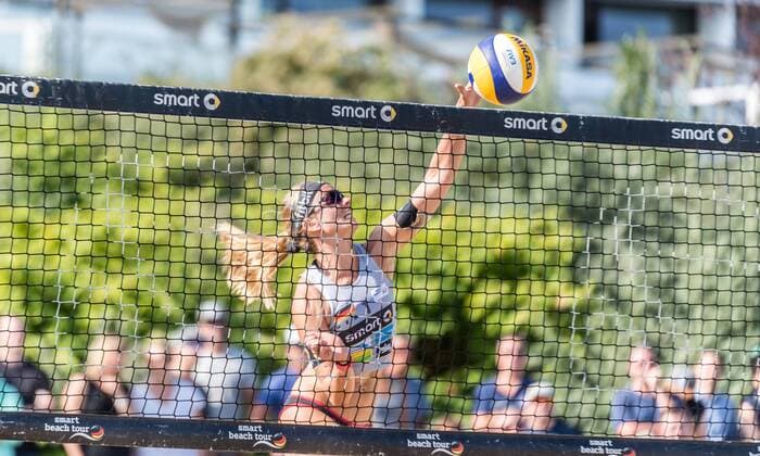 Deutsche smart Beach-Volleyball Meisterschaften 2016, 09.09.2016 Katrin Holtwick; Deutsche smart Beach-Volleyball Meisterschaften 2016 am 09.09.2016, Timmendorfer-Strand. xPWx