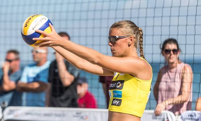 Deutsche smart Beach-Volleyball Meisterschaften 2016, 09.09.2016 Stefanie Huettermann; Deutsche smart Beach-Volleyball Meisterschaften 2016 am 09.09.2016, Timmendorfer-Strand. xPWx