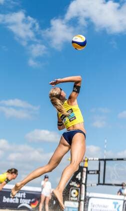 Bilder des Tages - Sport Deutsche smart Beach-Volleyball Meisterschaften 2016, 09.09.2016 Sandra Ittlinger; Deutsche smart Beach-Volleyball Meisterschaften 2016 am 09.09.2016, Timmendorfer-Strand. xPWx