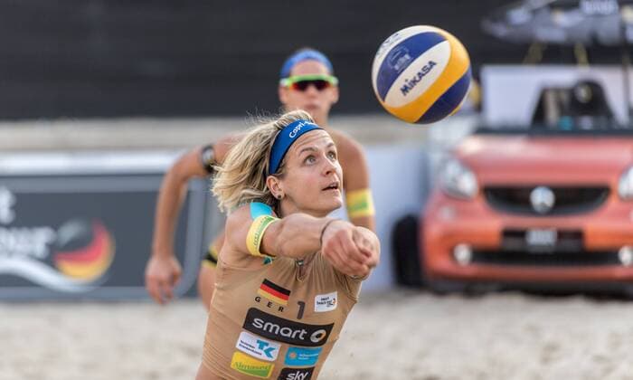 Deutsche smart Beach-Volleyball Meisterschaften 2016, 09.09.2016 Laura Ludwig; Deutsche smart Beach-Volleyball Meisterschaften 2016 am 09.09.2016, Timmendorfer-Strand. xPWx