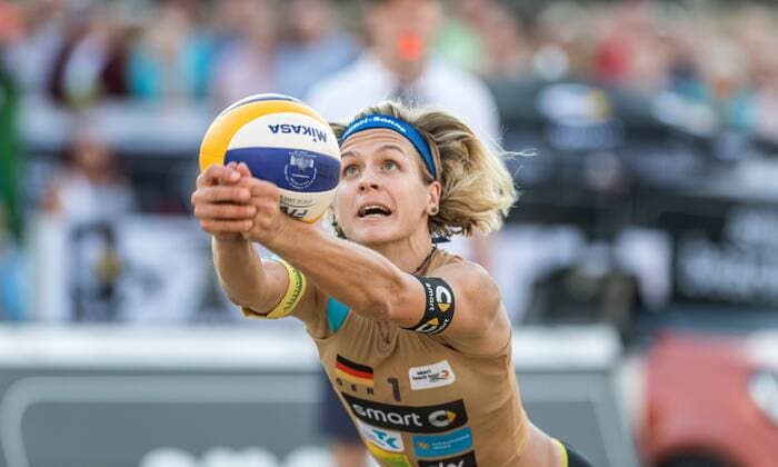 Deutsche smart Beach-Volleyball Meisterschaften 2016, 09.09.2016 Laura Ludwig (HSV, Olympiasieger Rio); Deutsche smart Beach-Volleyball Meisterschaften 2016 am 09.09.2016, Timmendorfer-Strand. xPWx