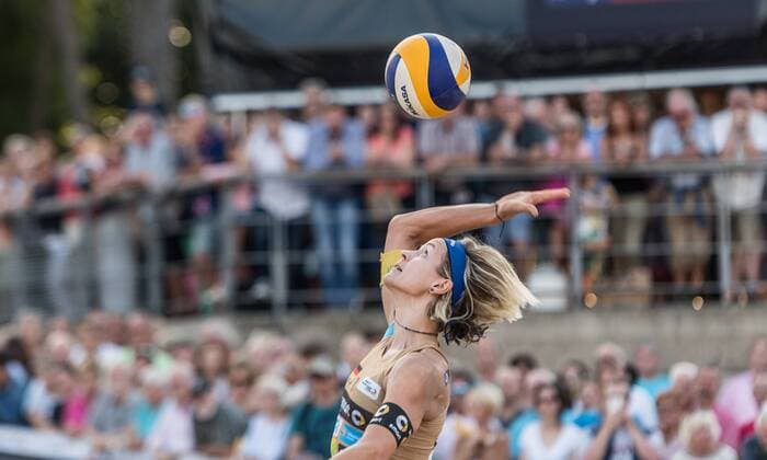Deutsche smart Beach-Volleyball Meisterschaften 2016, 09.09.2016 Laura Ludwig; Deutsche smart Beach-Volleyball Meisterschaften 2016 am 09.09.2016, Timmendorfer-Strand. xPWx