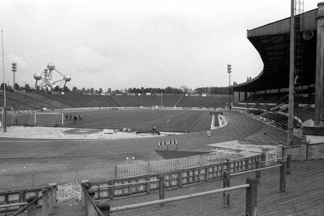 Heysel Stadion Brüssel, Austragungsort des EM Finals 1972