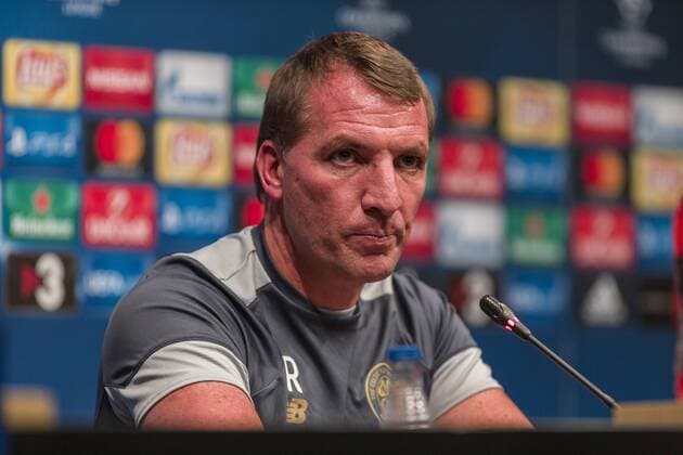 Fußball, CL, PK Celtic Glasgow SPAIN - Sep,12th: Brendan Rodgers during the press conference PK Pressekonferenz before the match between FC Barcelona Barca - Celtic FC, for the round 1 of the Champions League, played at Camp Nou Stadium on 12th Sep 2016 in Barcelona, Spain.  xCordonxPressx xSPAINx-PressxConferencex-xFCxBarcelonax-xCelticxFCx-xChampionsxLeaguex-x2016 17x