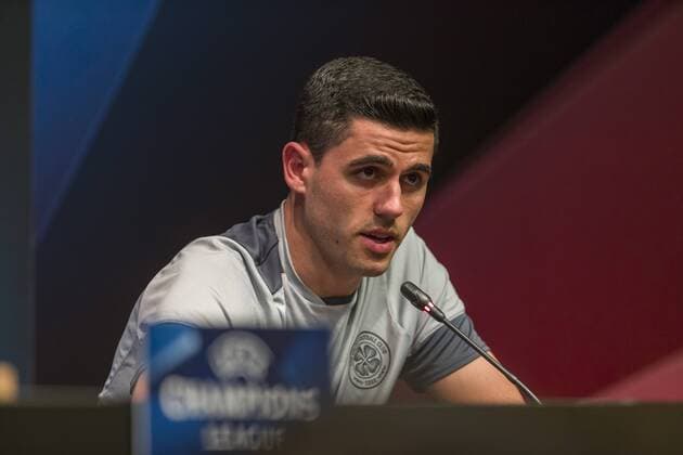 Fußball, CL, PK Celtic Glasgow SPAIN - Sep,12th: Tom Rogic during the press conference PK Pressekonferenz before the match between FC Barcelona Barca - Celtic FC, for the round 1 of the Champions League, played at Camp Nou Stadium on 12th Sep 2016 in Barcelona, Spain.  xCordonxPressx xSPAINx-PressxConferencex-xFCxBarcelonax-xCelticxFCx-xChampionsxLeaguex-x2016 17x
