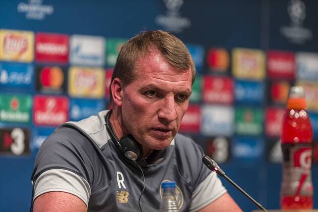 Fußball, CL, PK Celtic Glasgow SPAIN - Sep,12th: Brendan Rodgers during the press conference PK Pressekonferenz before the match between FC Barcelona Barca - Celtic FC, for the round 1 of the Champions League, played at Camp Nou Stadium on 12th Sep 2016 in Barcelona, Spain.  xCordonxPressx xSPAINx-PressxConferencex-xFCxBarcelonax-xCelticxFCx-xChampionsxLeaguex-x2016 17x