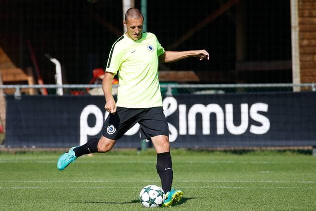 Fußball, CL, FC Brügge Training Club s Timmy Simons pictured during a training session of Belgian first division soccer team Club Brugge KV in Brugge, Tuesday 13 September 2016. Brugge is preparing for the first game in the UEFA Champions League competition against English club Leicester City F.C. tomorrow. BRUNOxFAHY  x04930336x