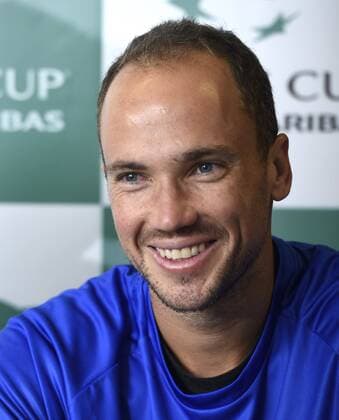 Tennis, DavisCup, Pressekonferenz Brasilien : Bruno Soares TENNIS : Conference De Presse Equipe Bresil - Ostende - 13 09 2016 PhotoNews Panoramic 