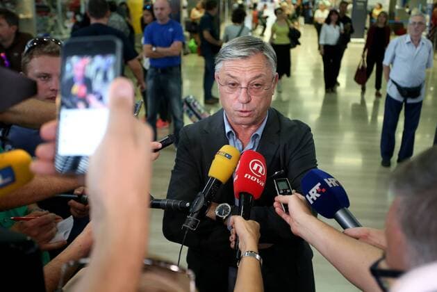 Departure of GNK Dinamo players to France 13.09.2016., Croatia, Zagreb - Departure of GNK Dinamo players to France for the Champions League match against FC Olympique Lyonnais. Zlatko Cico Kranjcar.  IgorxKralj PIXSELL