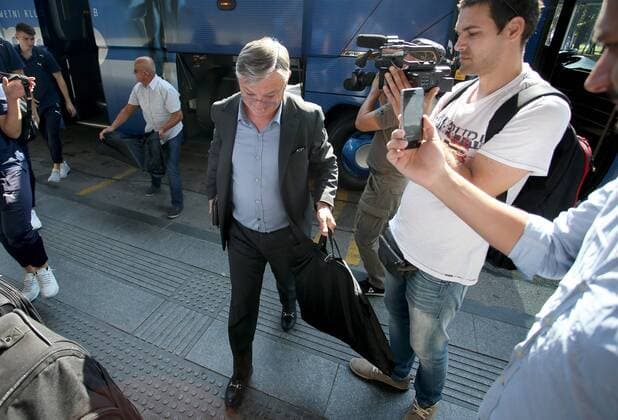 Departure of GNK Dinamo players to France 13.09.2016., Croatia, Zagreb - Departure of GNK Dinamo players to France for the Champions League match against FC Olympique Lyonnais. Zlatko Cico Kranjcar.  IgorxKralj PIXSELL