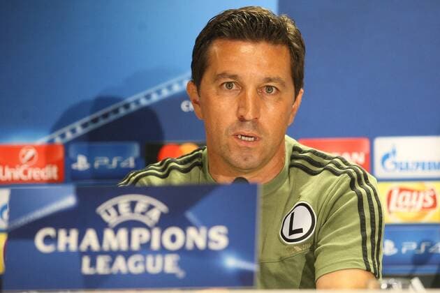 Fußball, CL, Legia Warschau Pressekonferenz Warszawa, Stadion Legii 13.09.2016 Fussball, Champions League, PK Legia Warschau BESNIK HASI  160913MSZ003