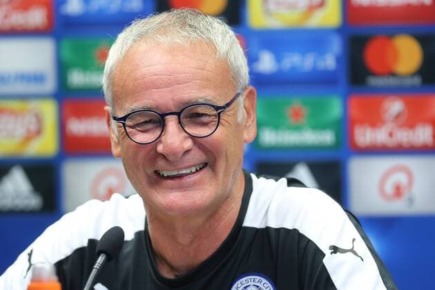 Fußball, CL, Leicester City Pressekonferenz Leicester s head coach Claudio Ranieri pictured during a press conference PK Pressekonferenz of English soccer club Leicester City F.C. in Brugge, Tuesday 13 September 2016. Leicester is preparing for the first game in the UEFA Champions League competition against Belgian first division soccer team Club Brugge KV tomorrow. BRUNOxFAHY  x04930785x