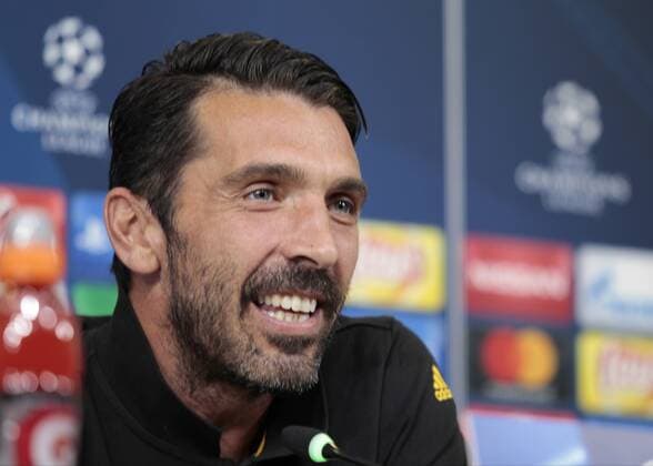 Fußball, CL, Juventus Turin Pressekonferenz September 13, 2016 - Turin, Italy - Gianluigi Buffon during the press conference PK Pressekonferenz before Champions League match between Juventus v Sevilla, in Turin, on September 13, 2016. Press Conference - Juventus v Sevilla  - ZUMAn230