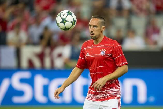 GER, CL Gruppe D, FC Bayern Muenchen (GER) vs FC Rostow (RUS) 13.09.2016, Allianz Arena, Muenchen, GER, CL Gruppe D, FC Bayern Muenchen (GER) vs FC Rostow (RUS) , im Bild Franck Ribery (FCB 7) sitzt erst auf der Bank Foto © nordphoto Straubmeier nordphotox xStraubmeier